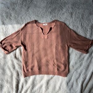 Short-Sleeved Summer Sweater